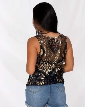 Blusa de Lentejuelas J12227