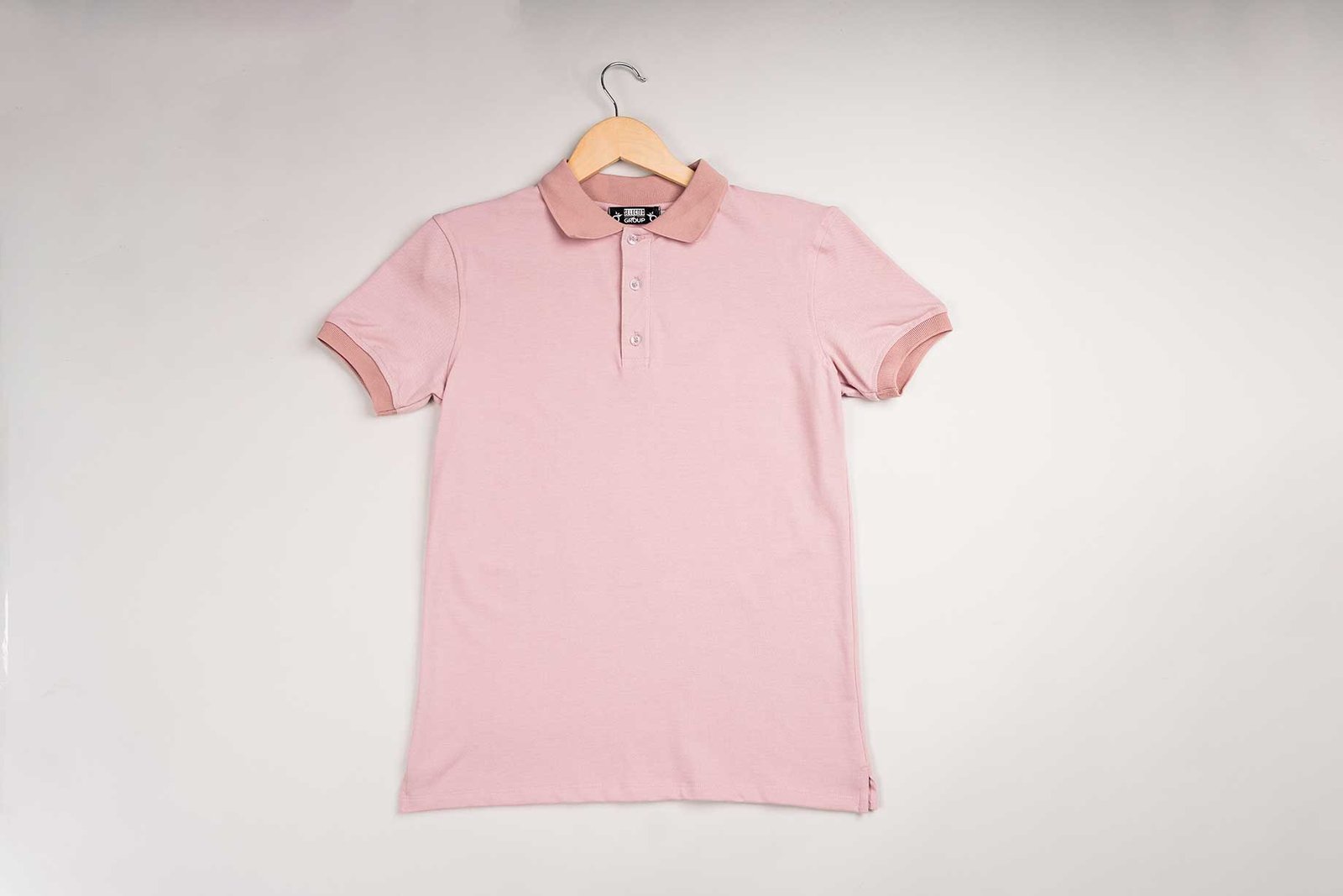 Camisa tipo cheap polo rosa