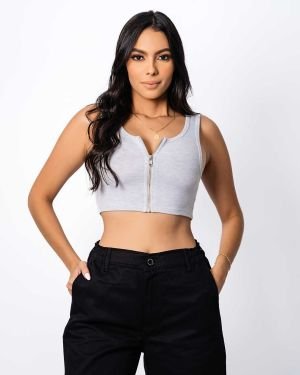 Crop Top Gris 314