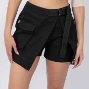 Falda Short Negro 100357