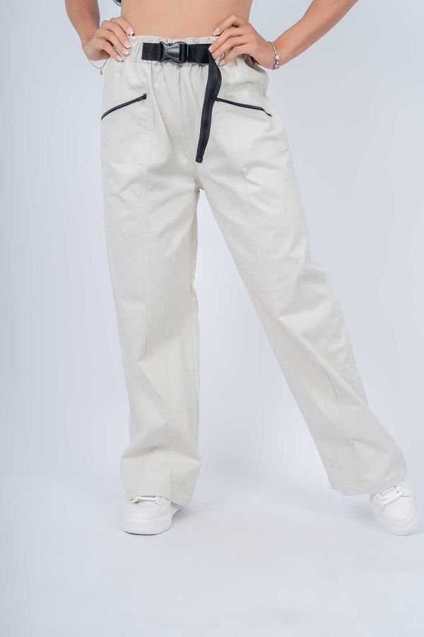 Jean wide beige 100356 - 6