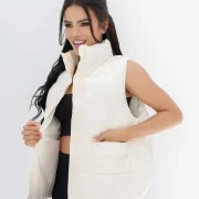 Chaleco Beige 5513