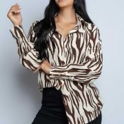 Blusa Café 23733