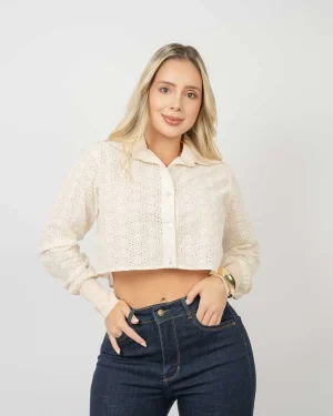 Blusa Ojalillo Beige 653