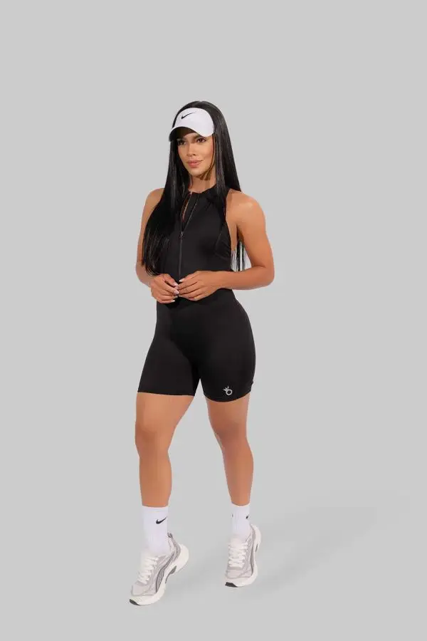 Enterizo Corto Negro 5806 - L