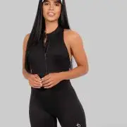 Enterizo Corto Negro 5806