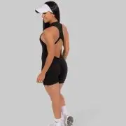 Enterizo Corto Negro 5806