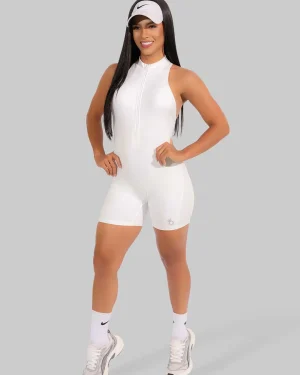 Enterizo Corto Blanco 5806