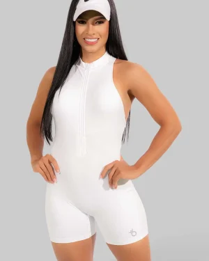 Enterizo Corto Blanco 5806