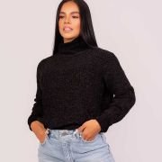 Buzo Tejido Negro 5758