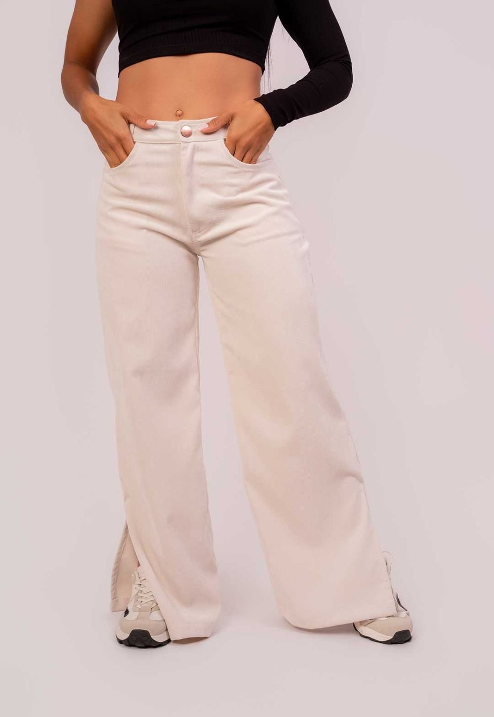 Pantalón Gris Claro 713